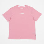 Women's BERGHAUS Nature Essential Graphic T-Shirt in PINK LAKE