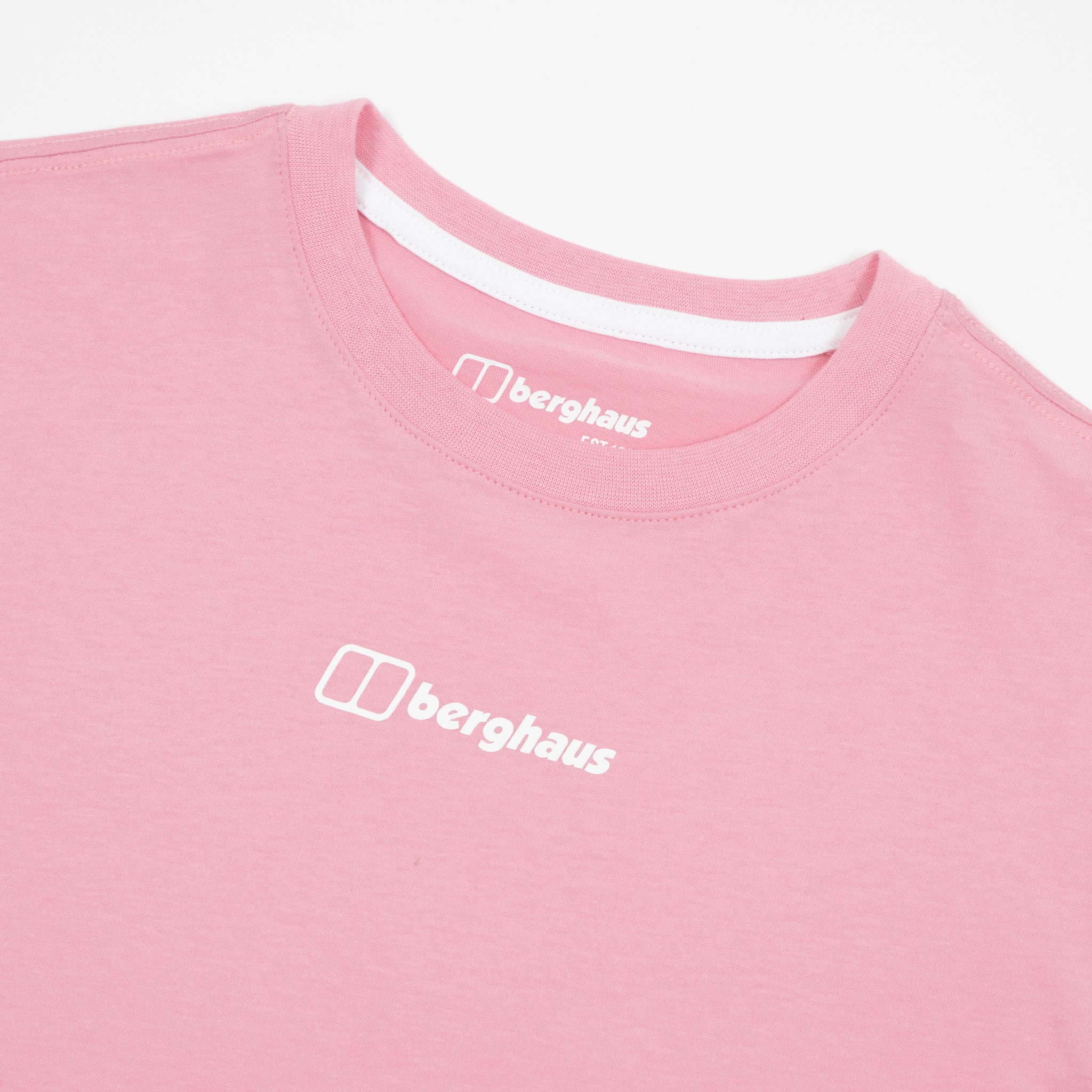 Women's BERGHAUS Nature Essential Graphic T-Shirt in PINK LAKE