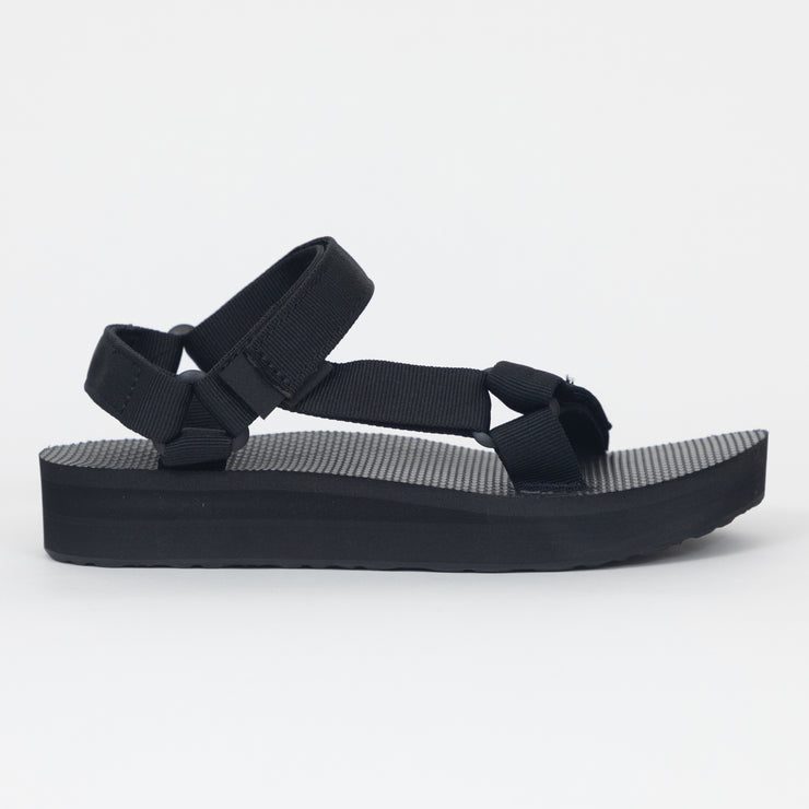 Womens TEVA Midform Universe Sandals in BLACK