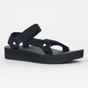 Womens TEVA Midform Universe Sandals in BLACK