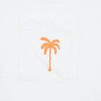 Women's PASSENGER Stack Pocket T-Shirt in WHITE