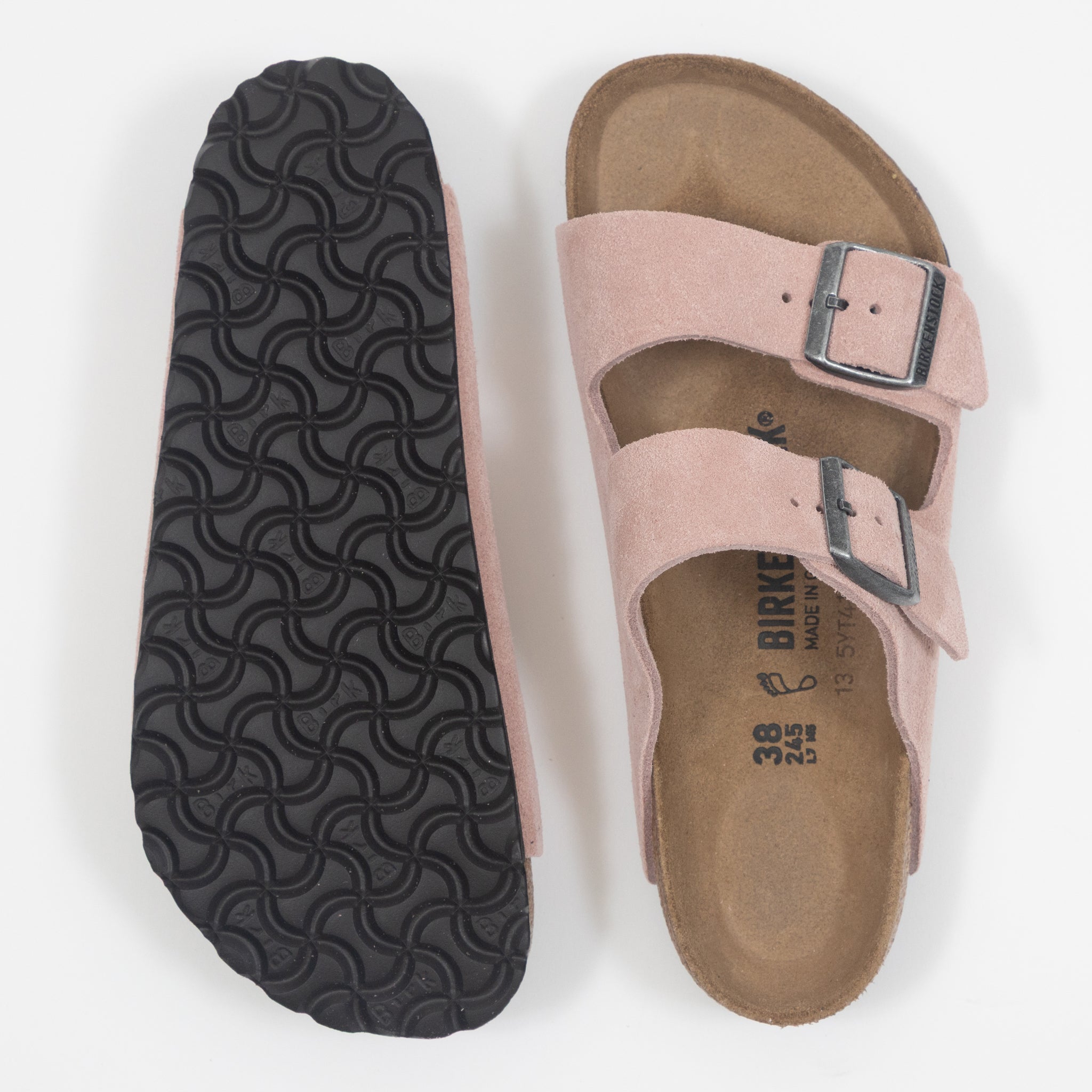 Womens BIRKENSTOCK Arizona BS Sandle in PINK CLAY