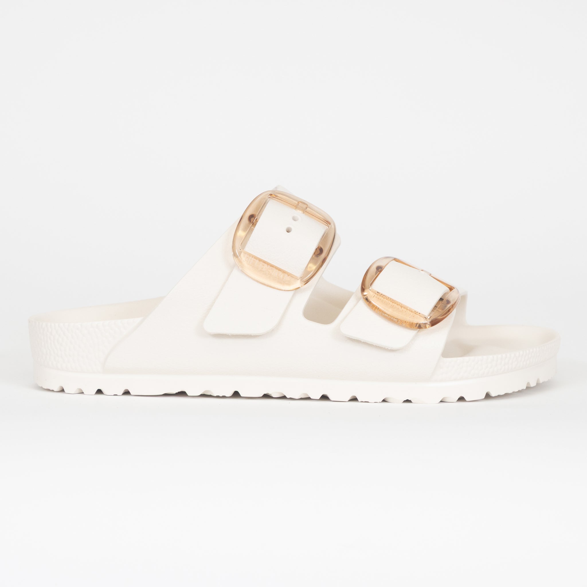 Womens BIRKENSTOCK Arizona Big Buckle EVA in EGGSHELL