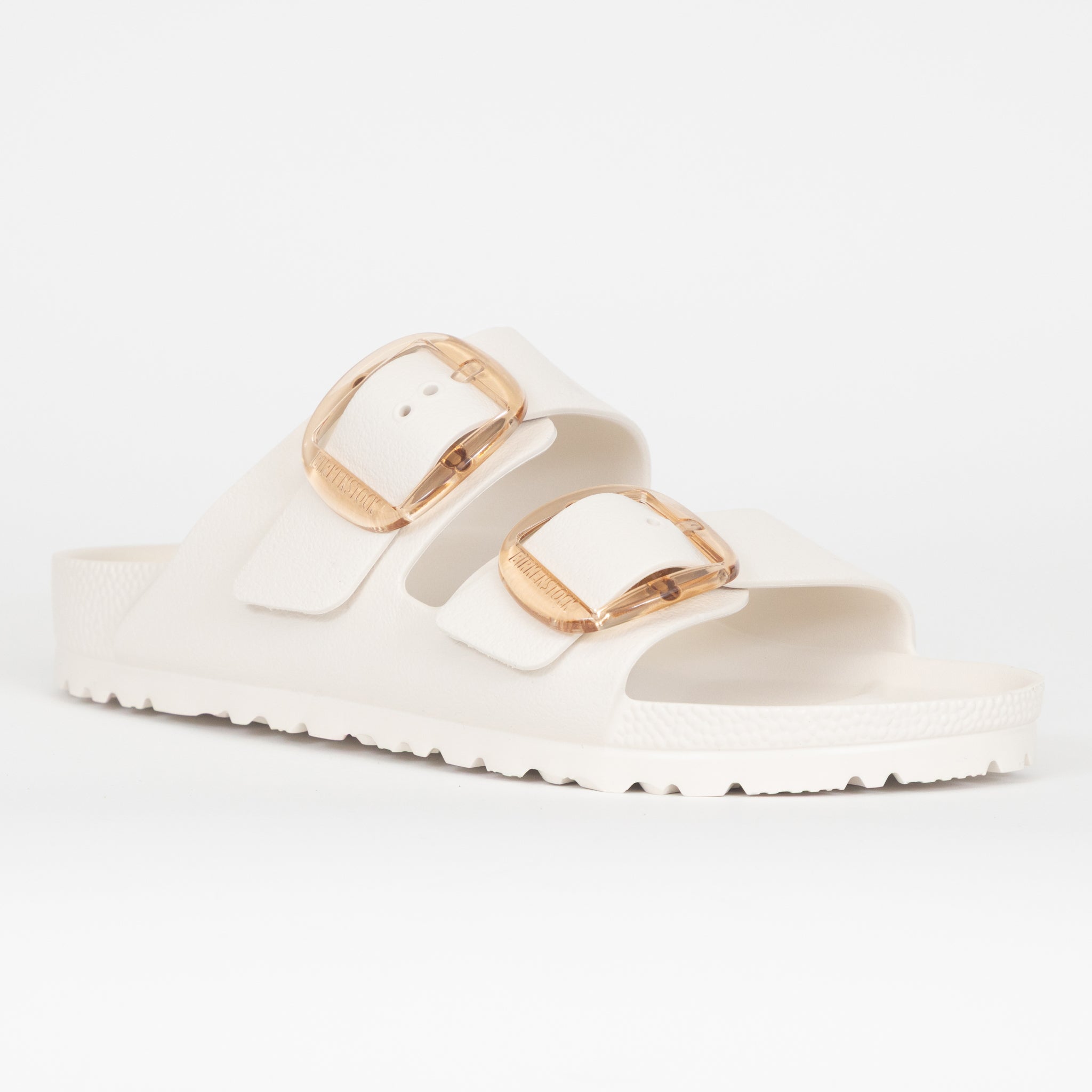 Womens BIRKENSTOCK Arizona Big Buckle EVA in EGGSHELL