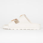 Womens BIRKENSTOCK Arizona Big Buckle EVA in EGGSHELL