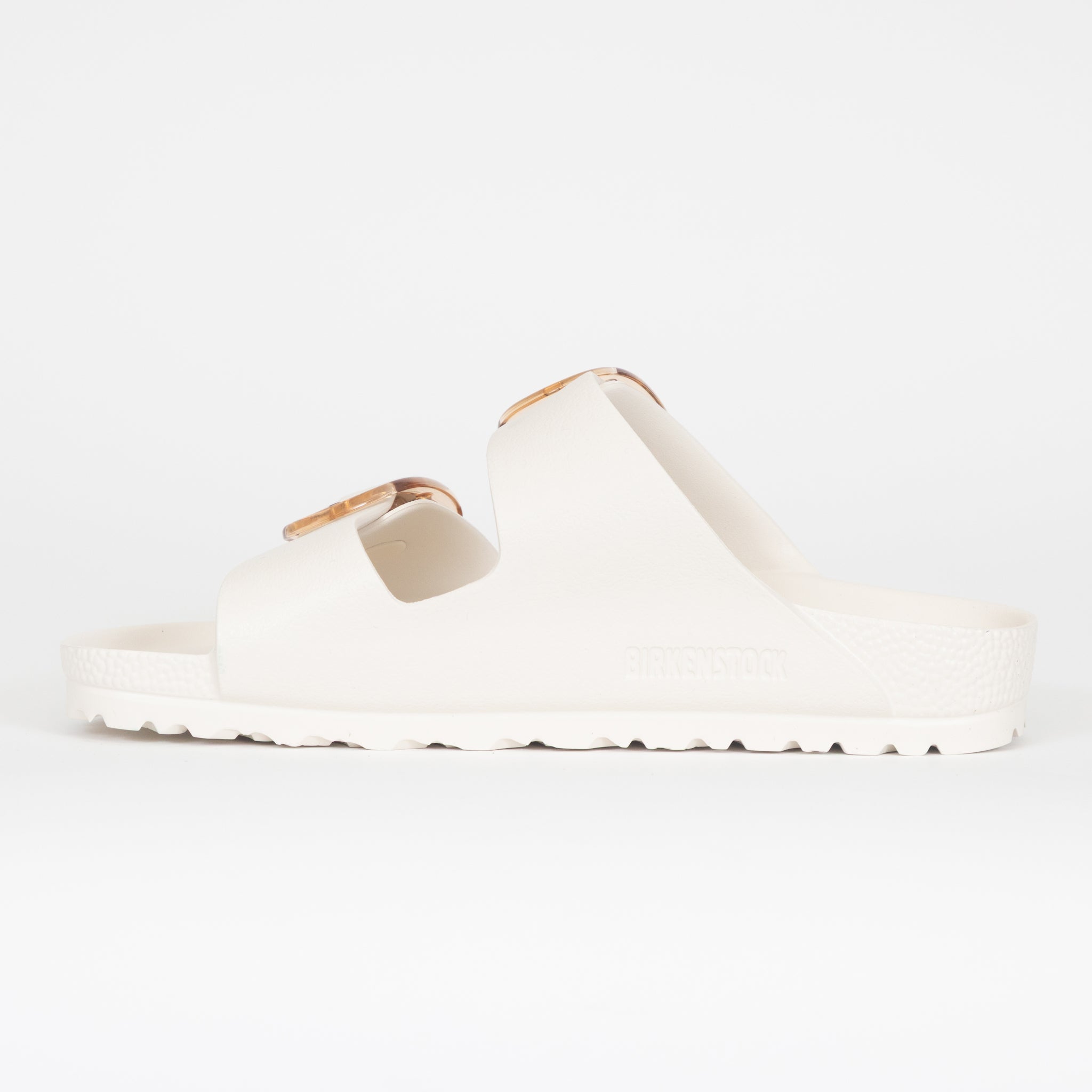 Womens BIRKENSTOCK Arizona Big Buckle EVA in EGGSHELL