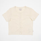 Womens BRIXTON Alice Button Down Knit in Cream
