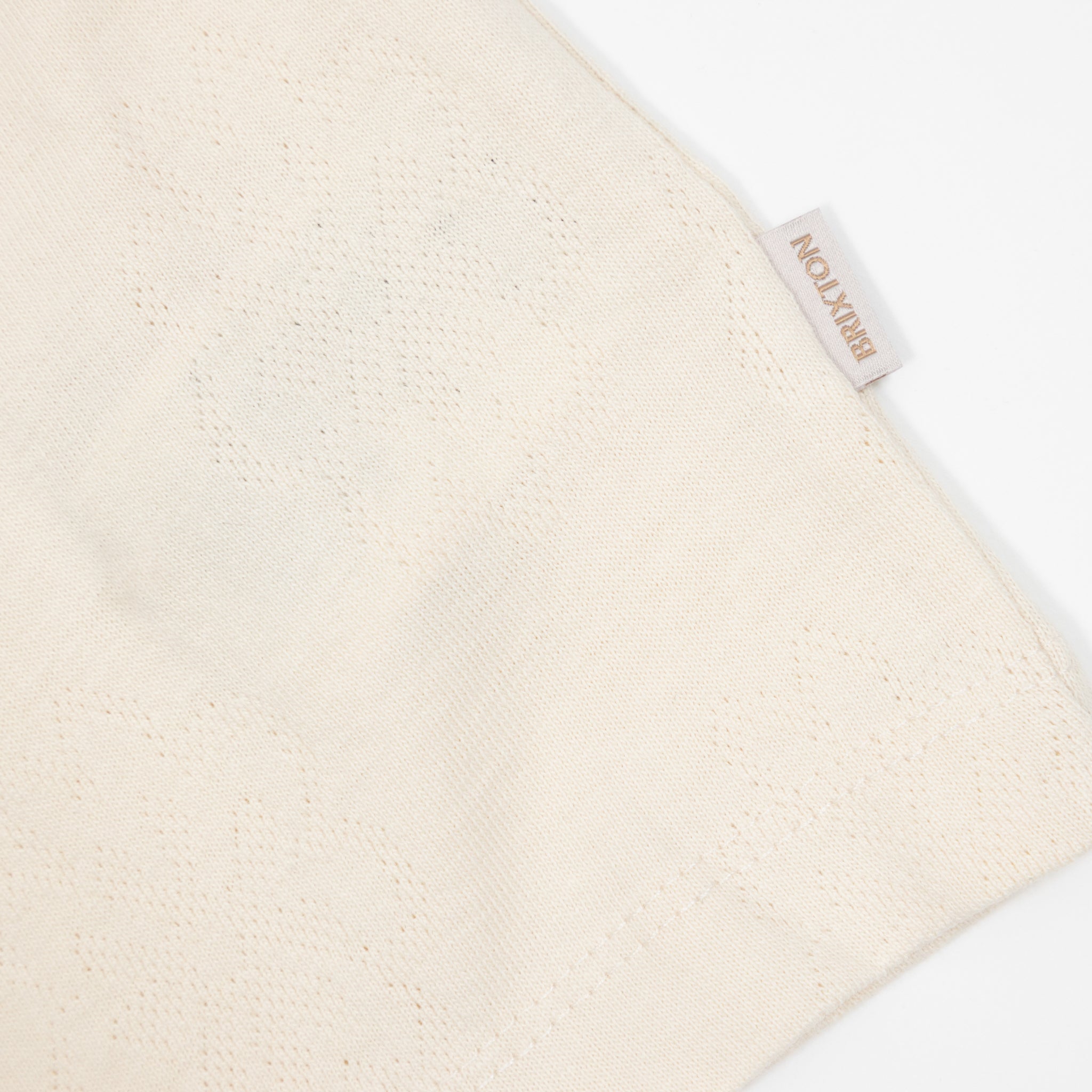 Womens BRIXTON Alice Button Down Knit in Cream