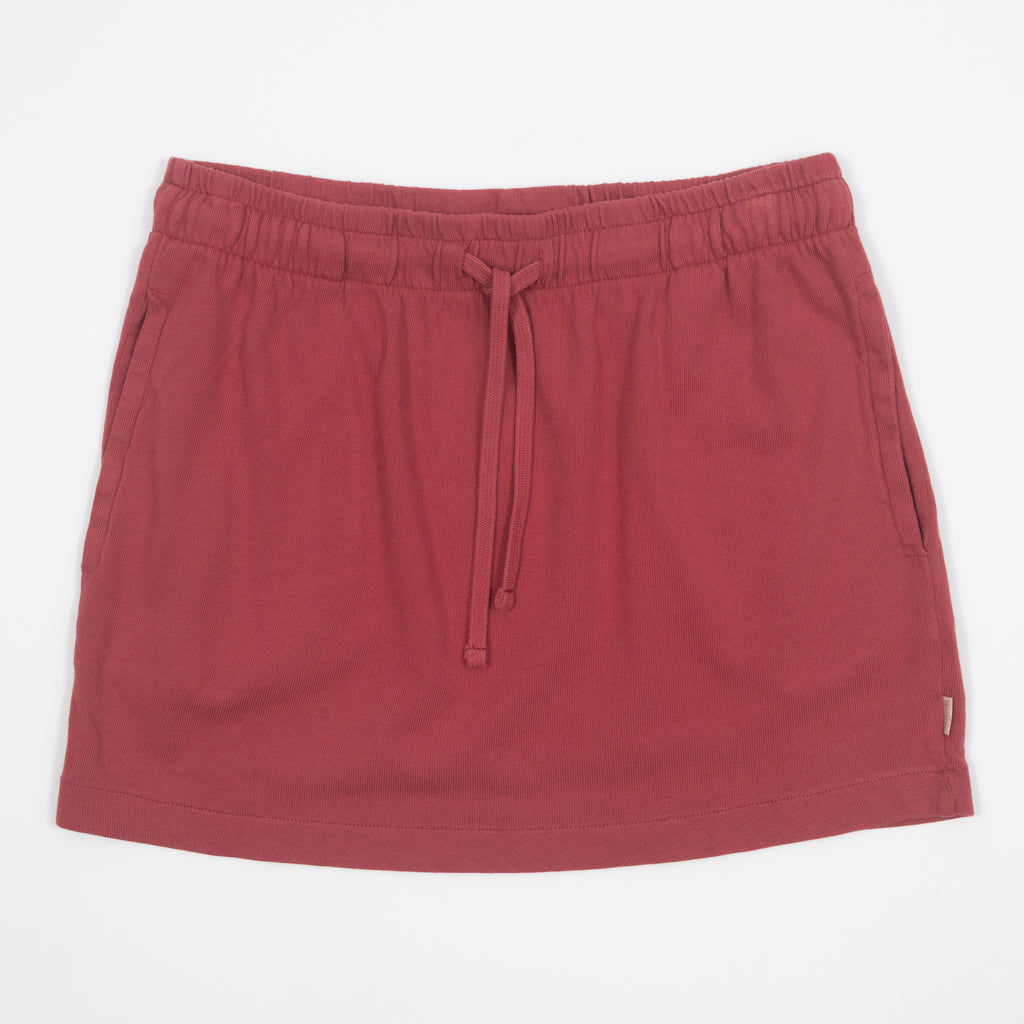 Womens BRIXTON Carefree Lounge Skirt in Red