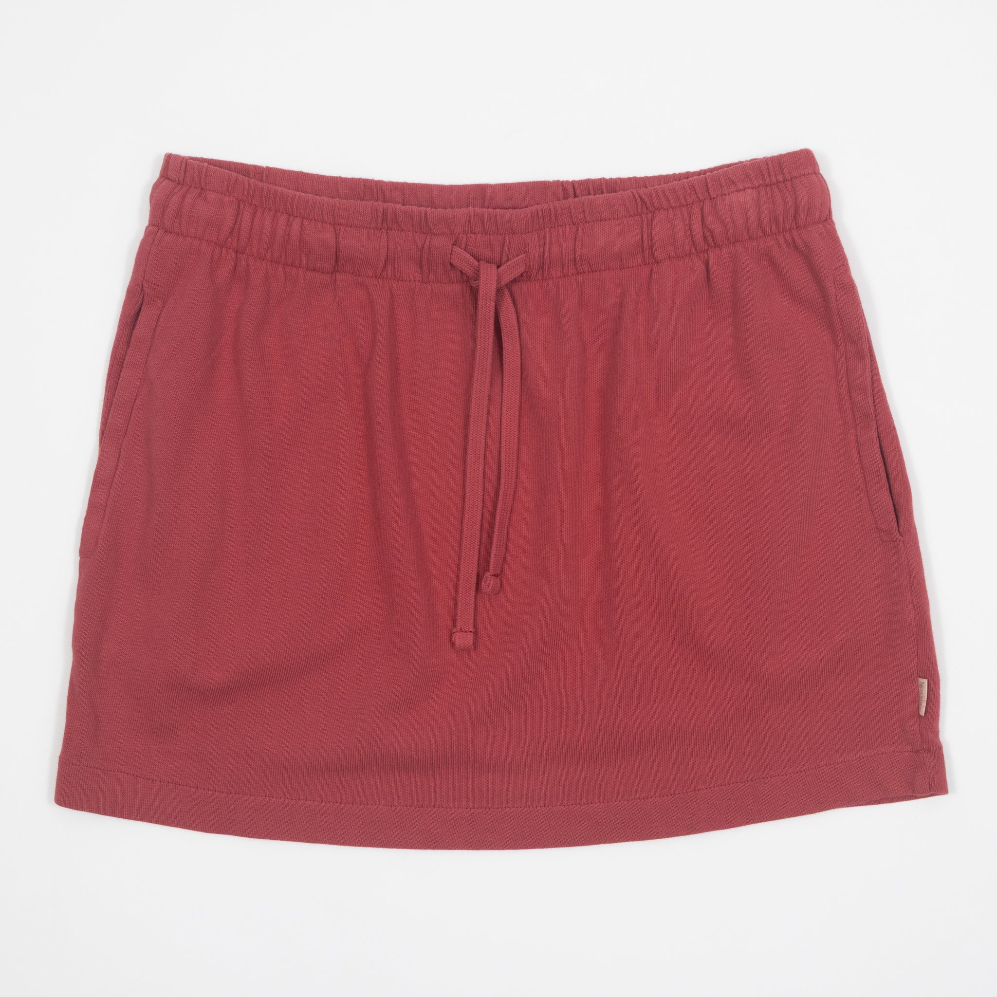 Womens BRIXTON Carefree Lounge Skirt in Red