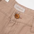 Women's BRIXTON Chloe 5 Pocket Pant in WASHED TIMELESS TAUPE