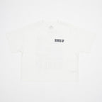 Womens BRIXTON Revved Up Boxy T-Shirt in Off White