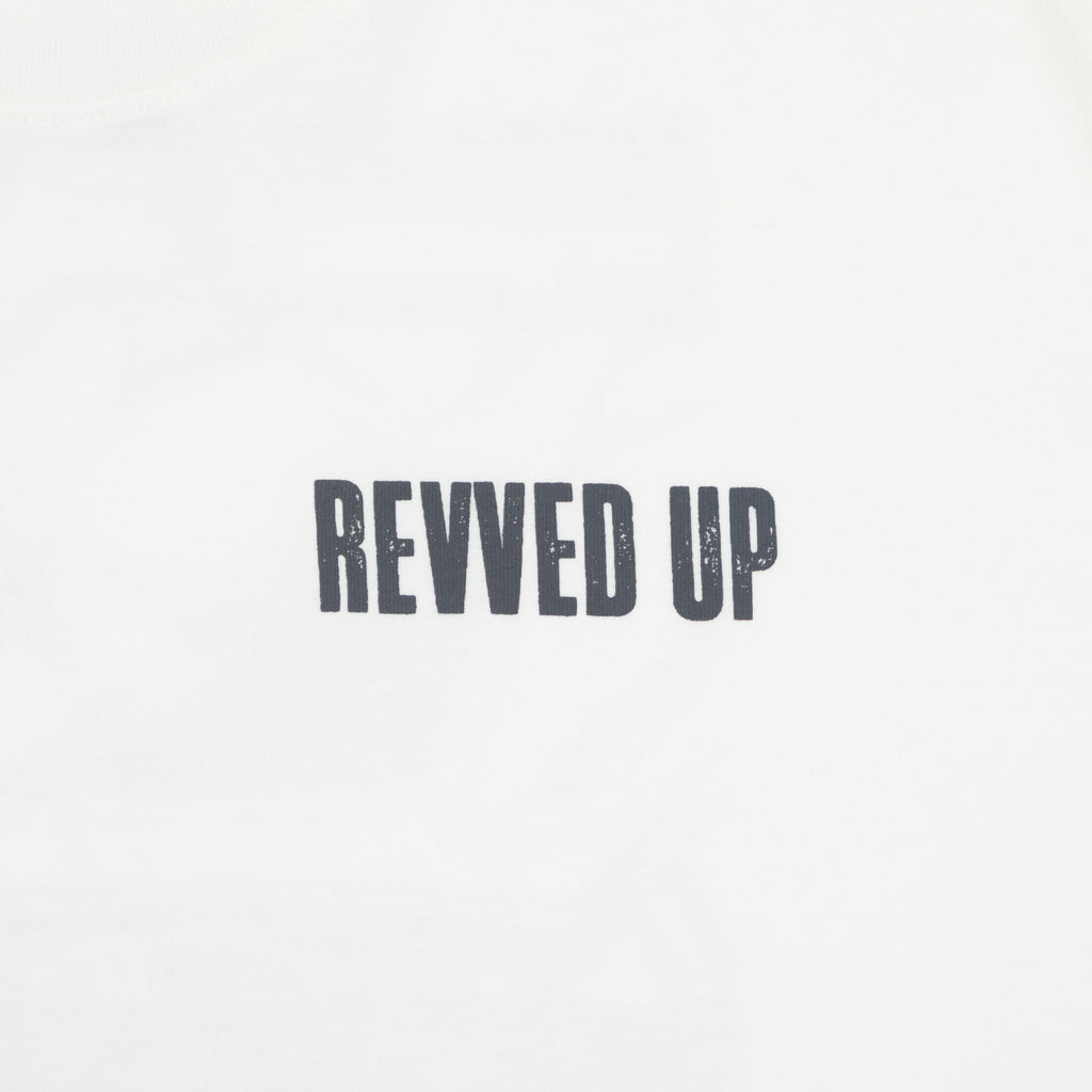 Womens BRIXTON Revved Up Boxy T-Shirt in Off White