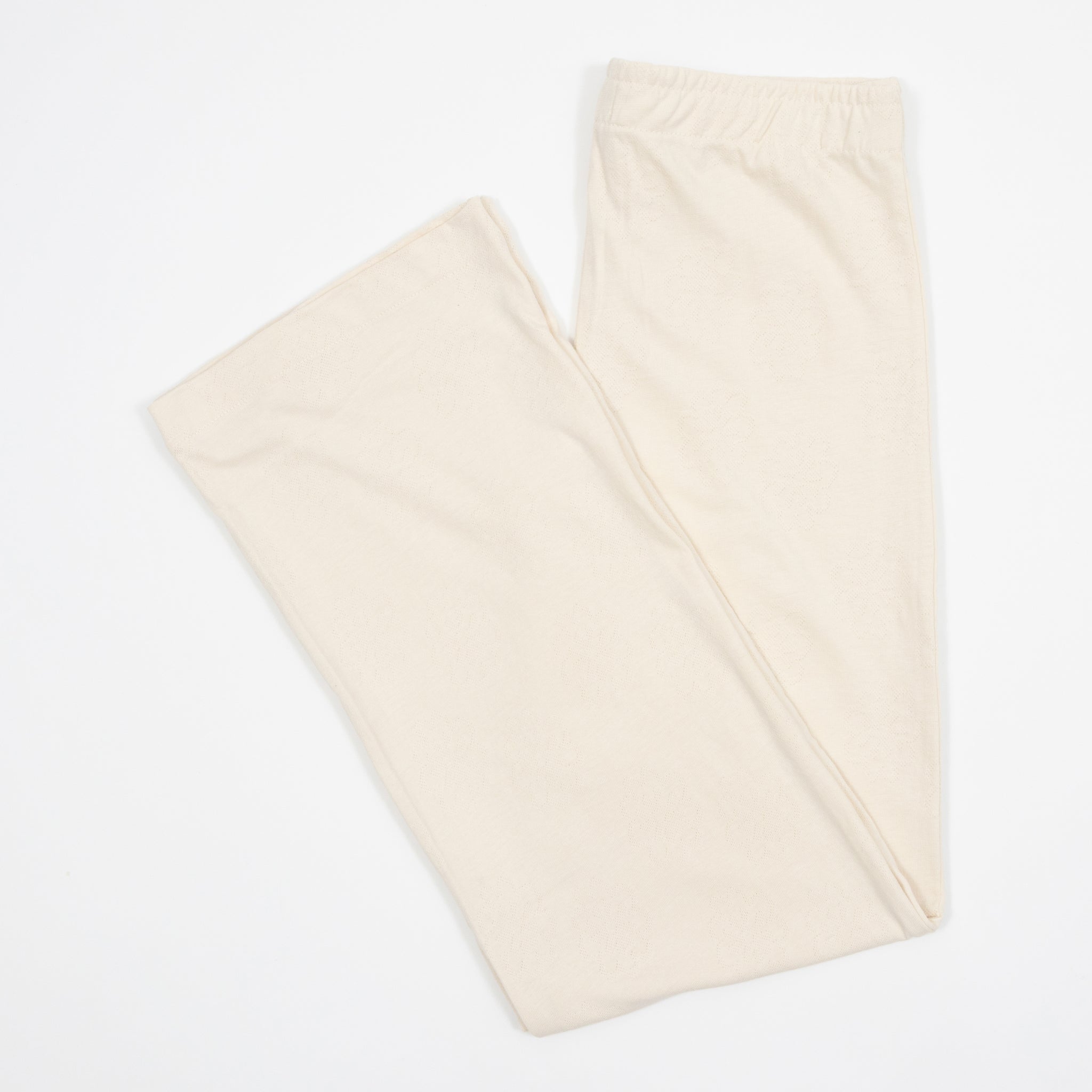Womens BRIXTON Siesta Knit Trousers in Whitecap