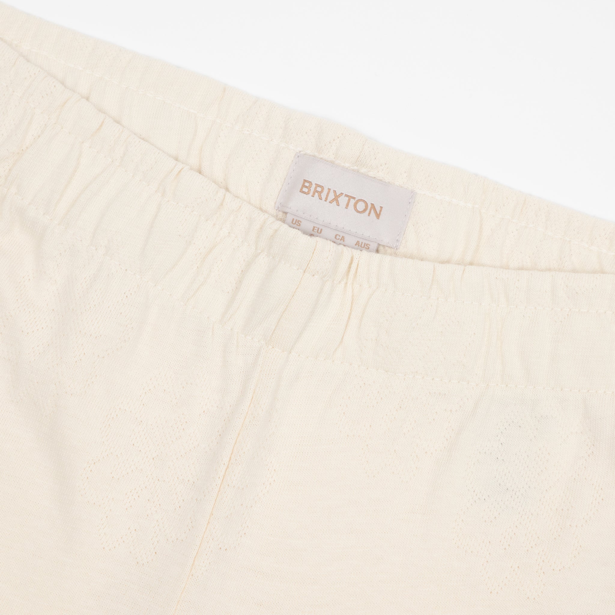Womens BRIXTON Siesta Knit Trousers in Whitecap