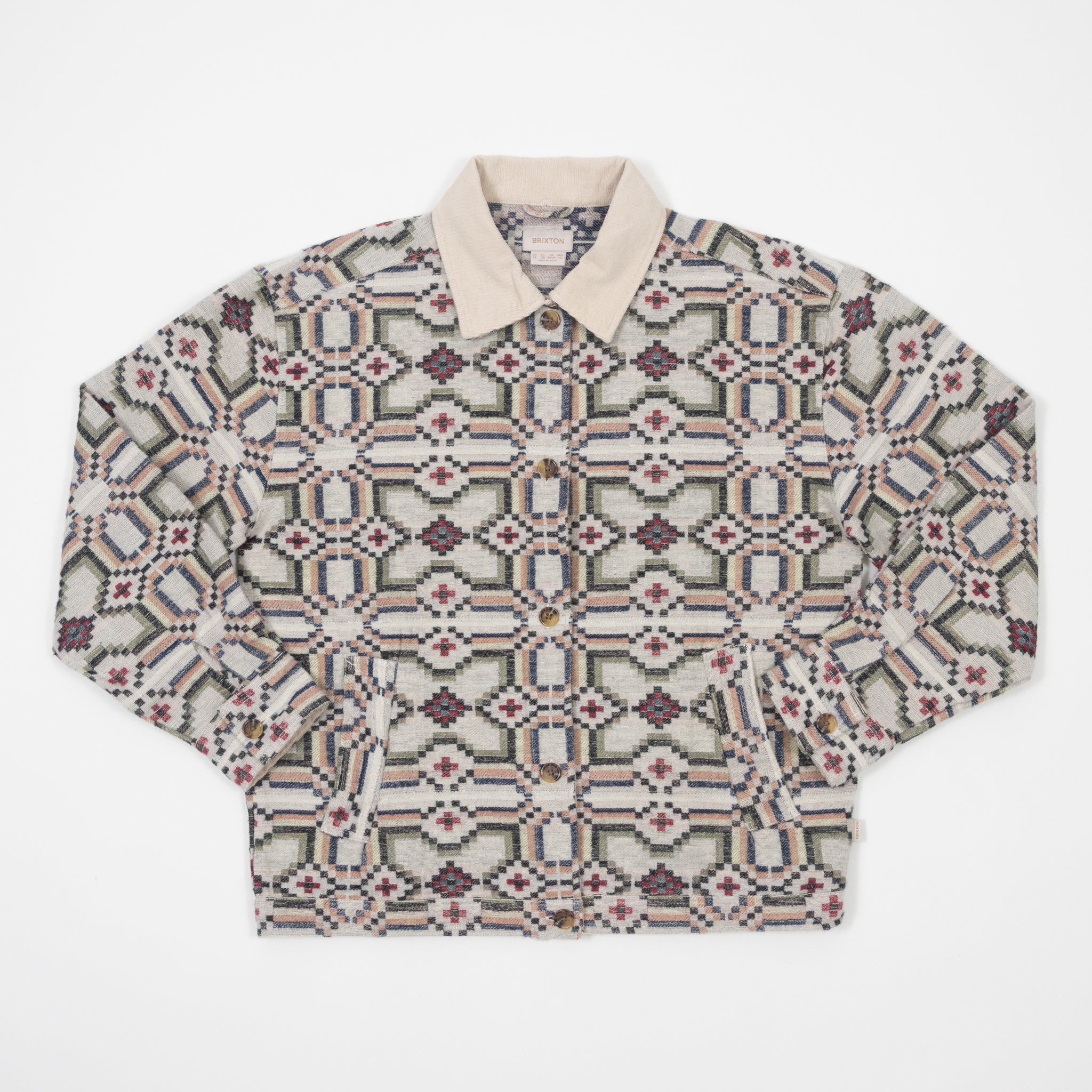 Women's BRIXTON The Alfama Jacket in DIGI TILE