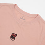 Womens BRIXTON Two Boots Slim T-Shirt in Pink