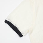 Women's BRIXTON Varsity T-Shirt in OFF WHITE / BLACK