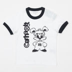 Womens CARHARTT IP Ringer Short Sleeve T-shirt in WHITE