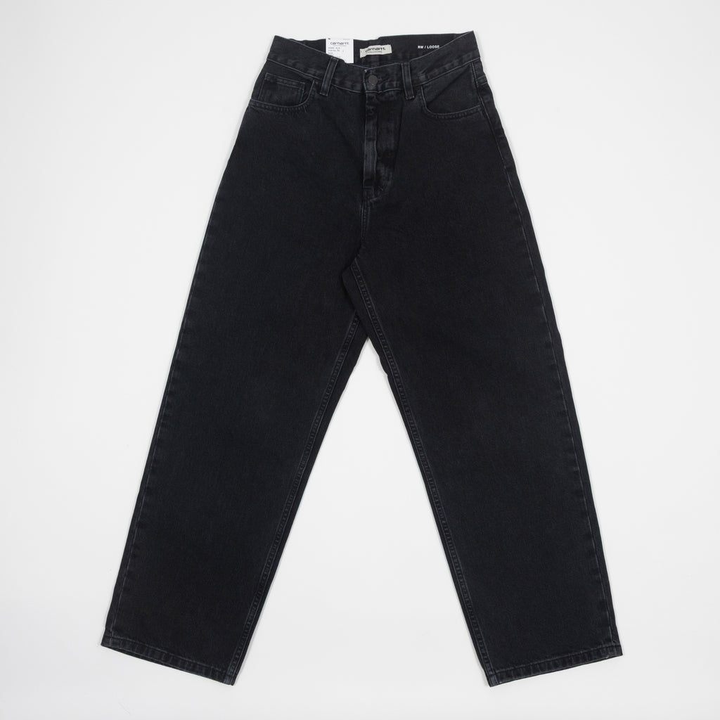 womens-carhartt-wip-brandon-jeans-stone-washed-black — side profile