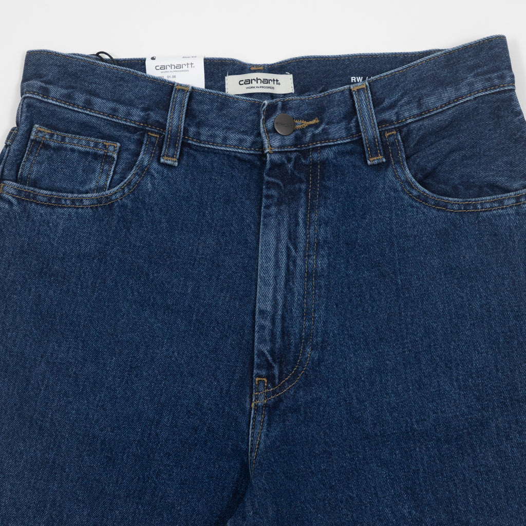 womens-carhartt-wip-brandon-jeans-stone-washed-blue — detail view