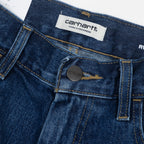 womens-carhartt-wip-brandon-shorts-blue — alternative angle