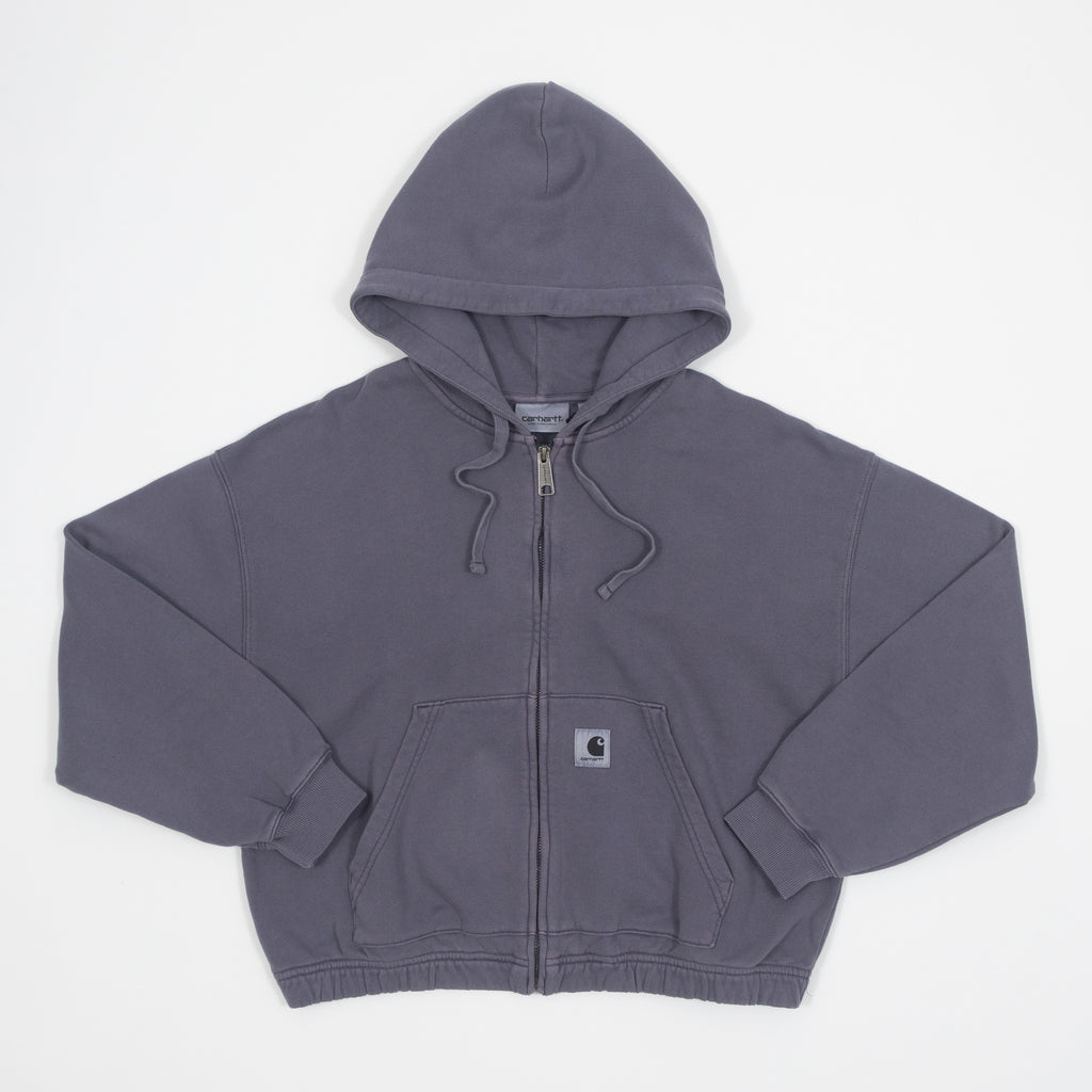 Women's CARHARTT WIP Hoggard Sweat Jacket in Shady Purple