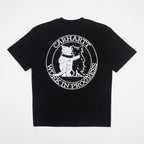 womens-carhartt-wip-hugging-cats-t-shirt-black — side profile