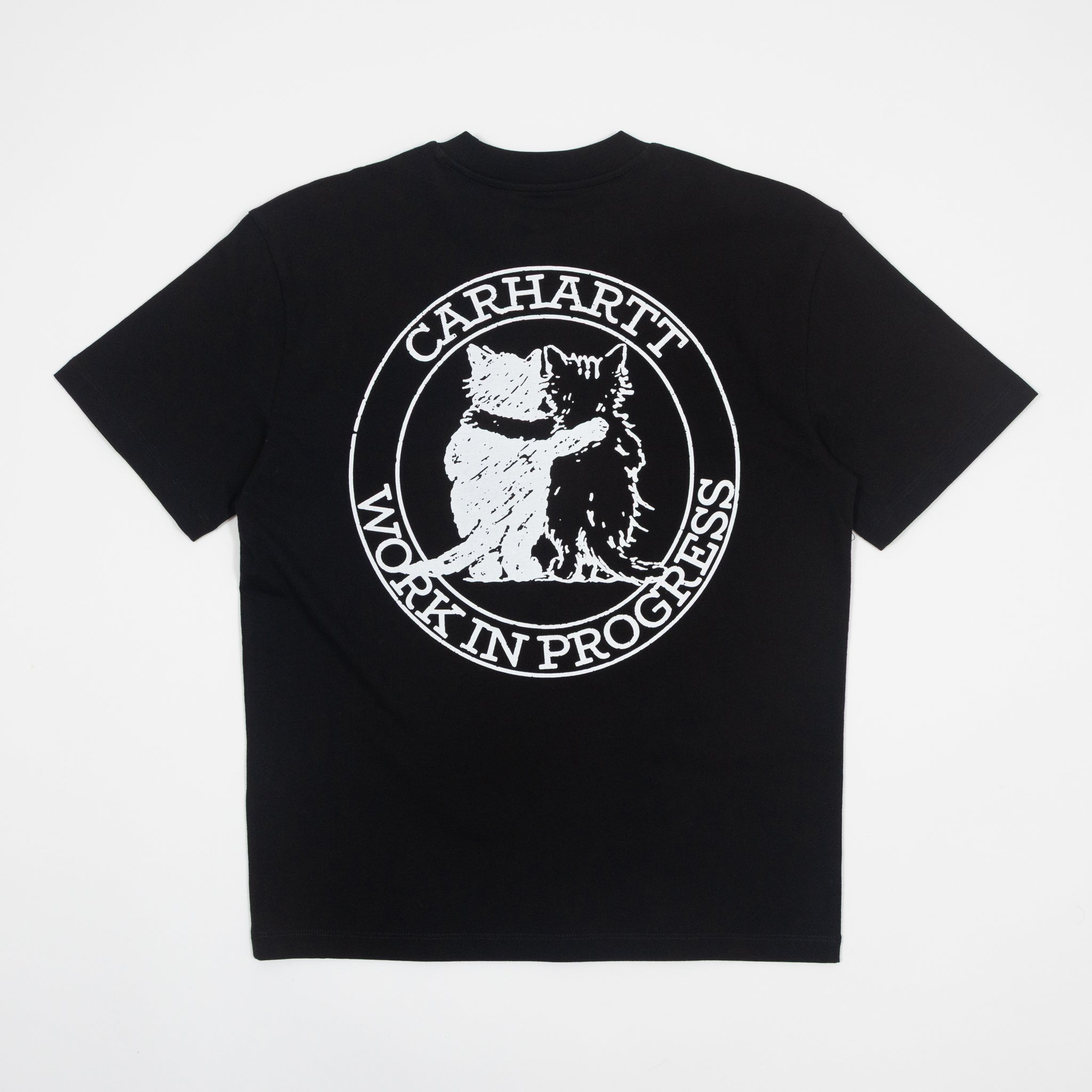 womens-carhartt-wip-hugging-cats-t-shirt-black — side profile