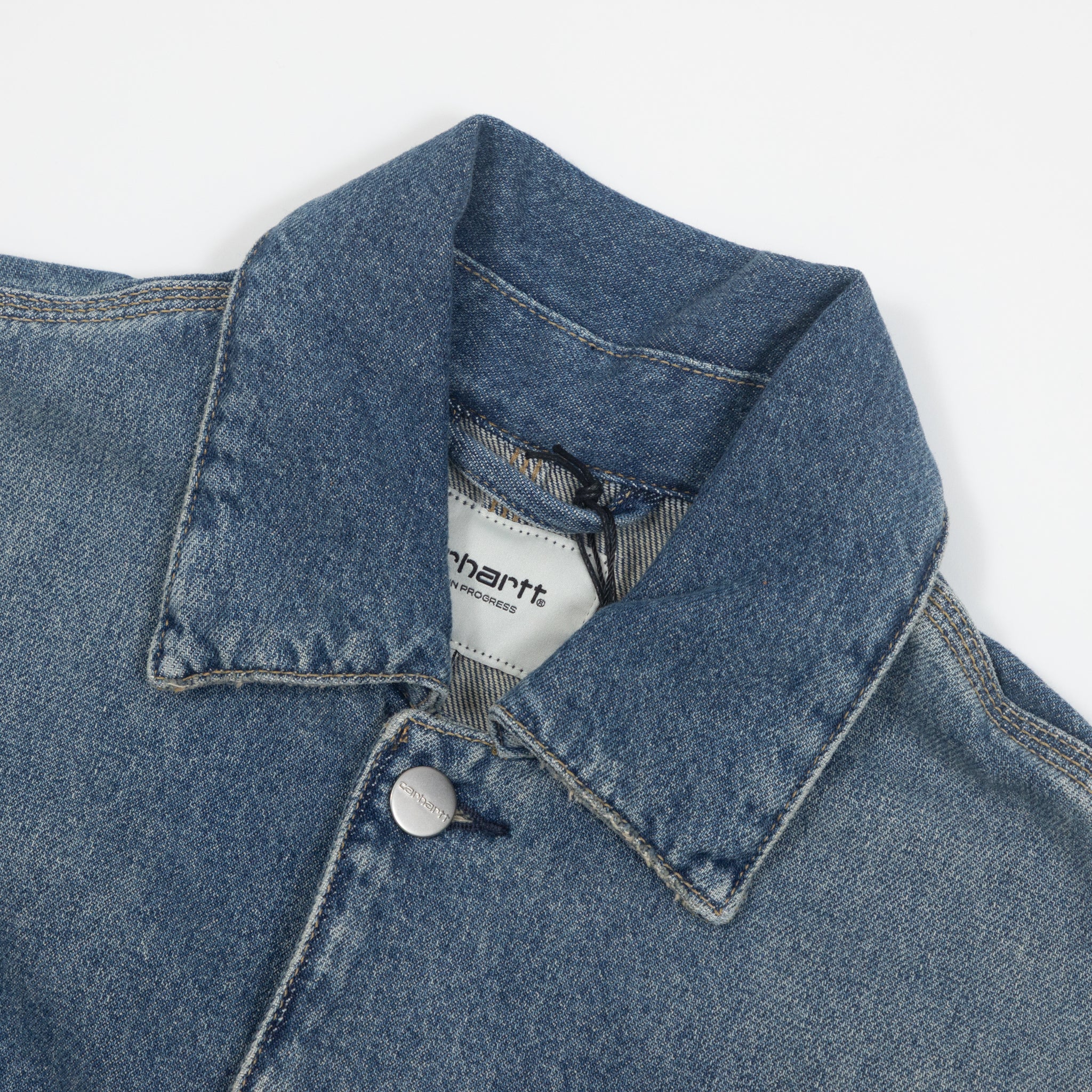 Women's CARHARTT WIP OG Michigan Coat in Splatter Blue