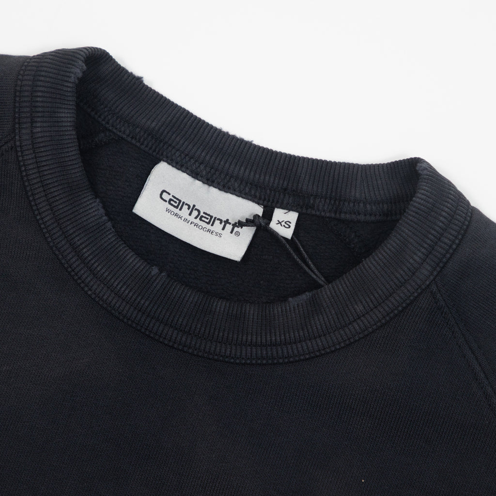 womens-carhartt-wip-painter-sweatshirt-black — alternative angle