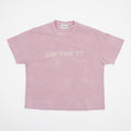 Womens CARHARTT WIP Painter T-Shirt in Hortensia Pink — main view