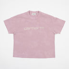 Womens CARHARTT WIP Painter T-Shirt in Hortensia Pink — main view