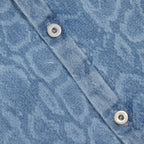 womens-carhartt-wip-snake-lovilia-shirt-bleached-blue — detail view