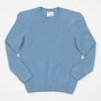 Womens COLORFUL STANDARD Classic Merino Wool Crew in Seaside Blue