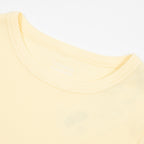 Womens COLORFUL STANDARD Organic Rib Long Sleeve T-Shirt in Soft Yellow