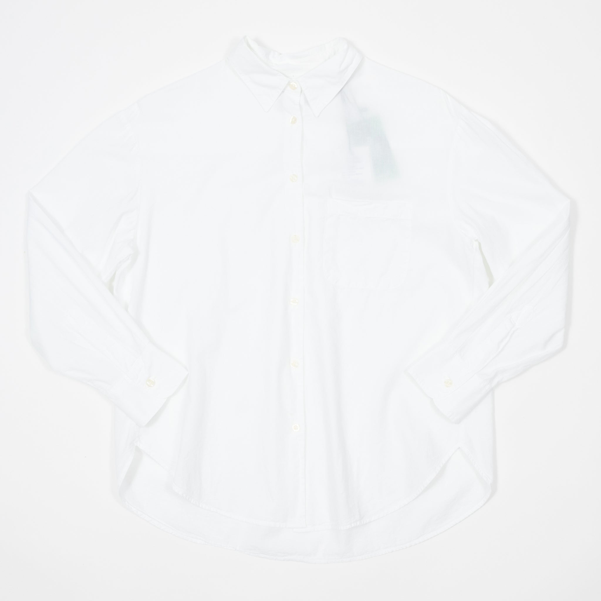 Womens COLORFUL STANDARD Organic Oversized Shirt in Optical White