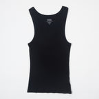Womens COLORFUL STANDARD Organic Rib Tank Top in Deep Black