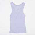 Womens COLORFUL STANDARD Organic Rib Tank Top in Soft Lavender
