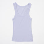 Womens COLORFUL STANDARD Organic Rib Tank Top in Soft Lavender