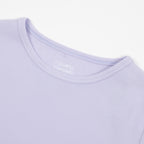 Womens COLORFUL STANDARD Ribbed T-Shirt in Soft Lavender