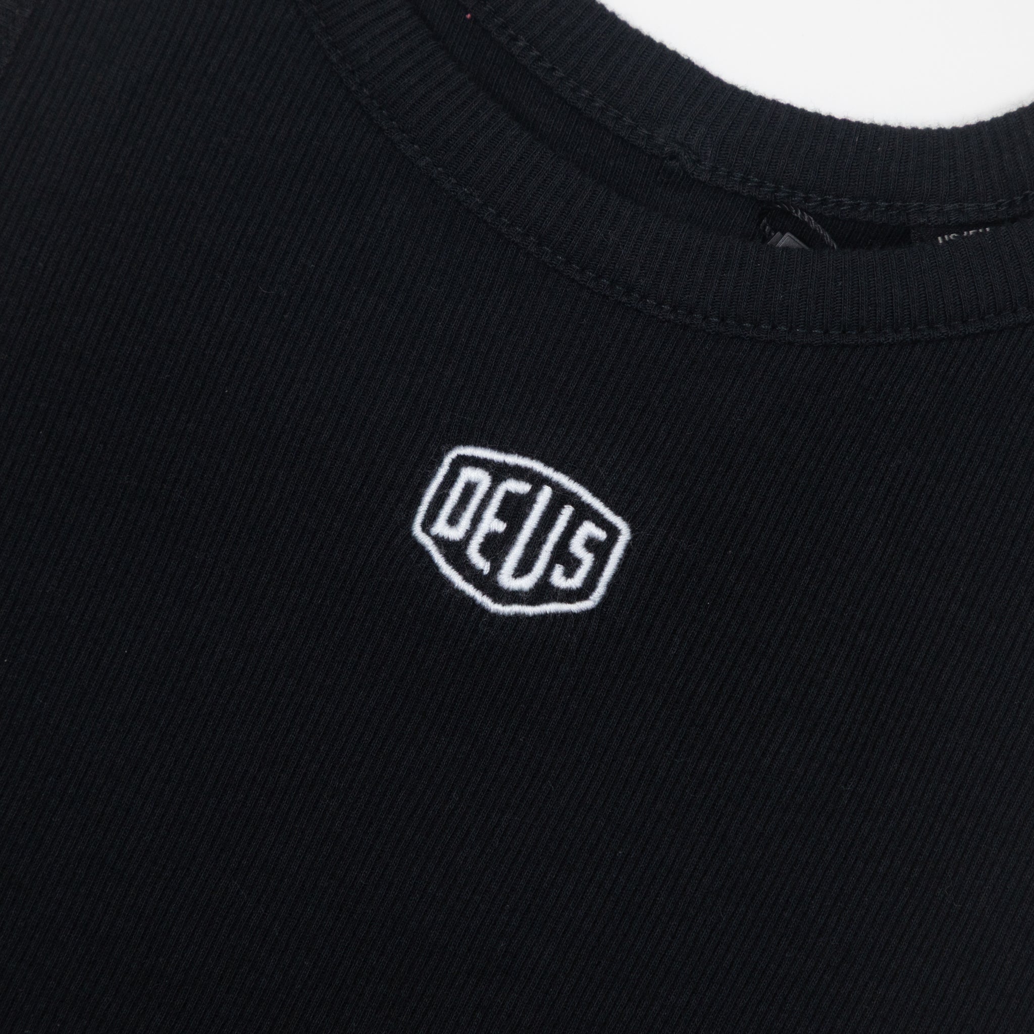 Womens DEUS EX MACHINA June Shield Tank in BLACK