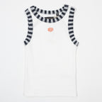 Womens DEUS EX MACHINA Rally Sheild Tank in ANTIQUE WHITE