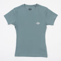 Womens DICKIES Gladevile Short Sleeve T-Shirt in STORMY SEA