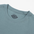 Womens DICKIES Gladevile Short Sleeve T-Shirt in STORMY SEA