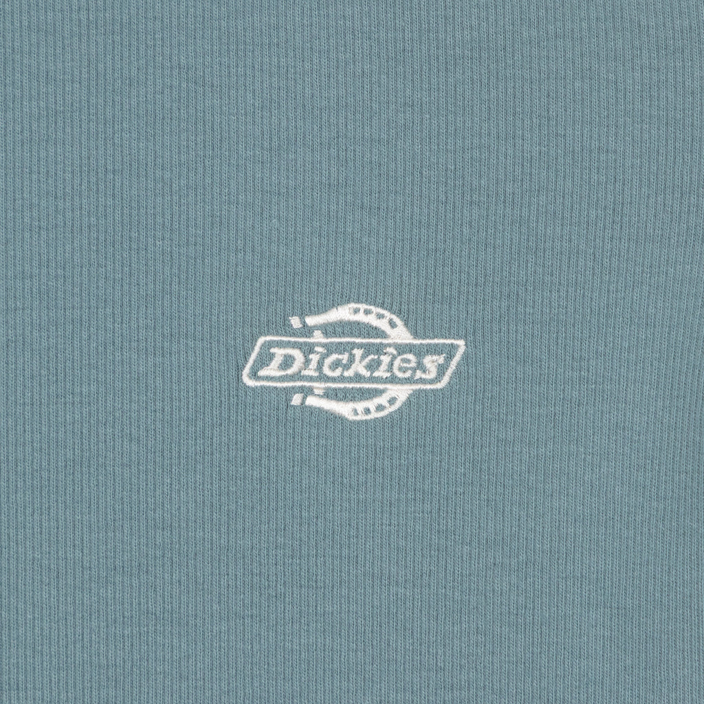 Womens DICKIES Gladevile Short Sleeve T-Shirt in STORMY SEA