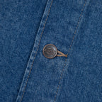 Womens DICKIES Midi Denim Skirt in CLASSIC BLUE