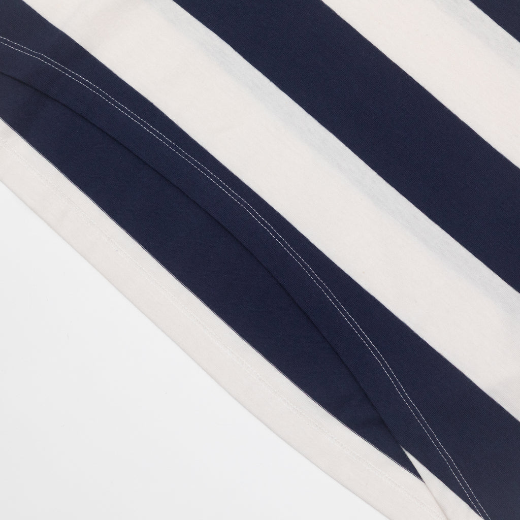 Womens FILA Genoa Boxy Cropped Tee in NAVY