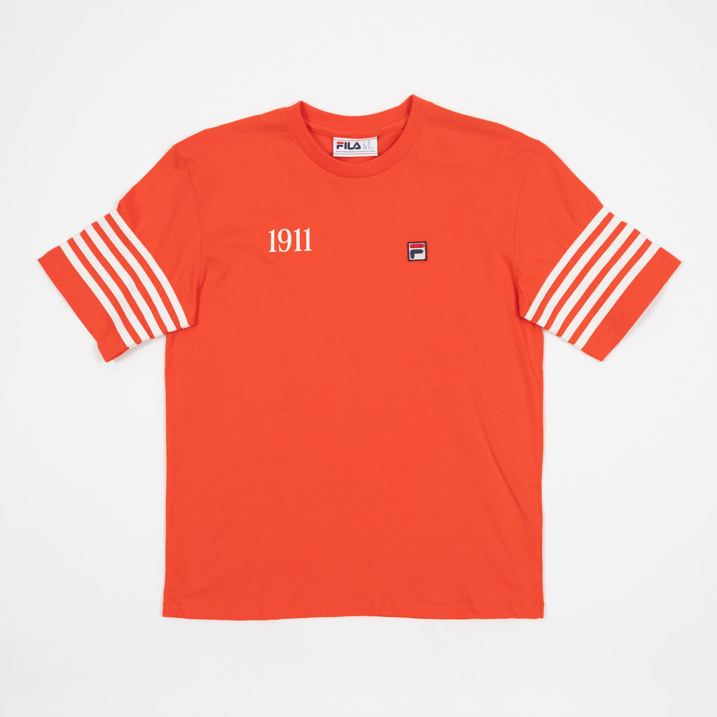 Womens FILA Manarola Boyfriend Tee in GARDENIA