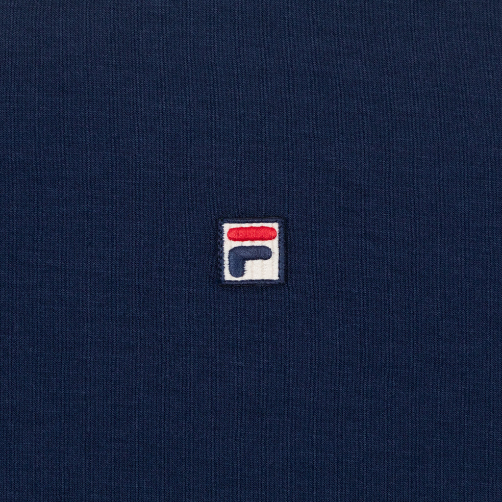 Womens FILA Sestri Wide Crew Neck Sweatshirt in NAVY